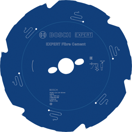 BoschEXPERT 纤维水泥圆锯片，250 毫米。